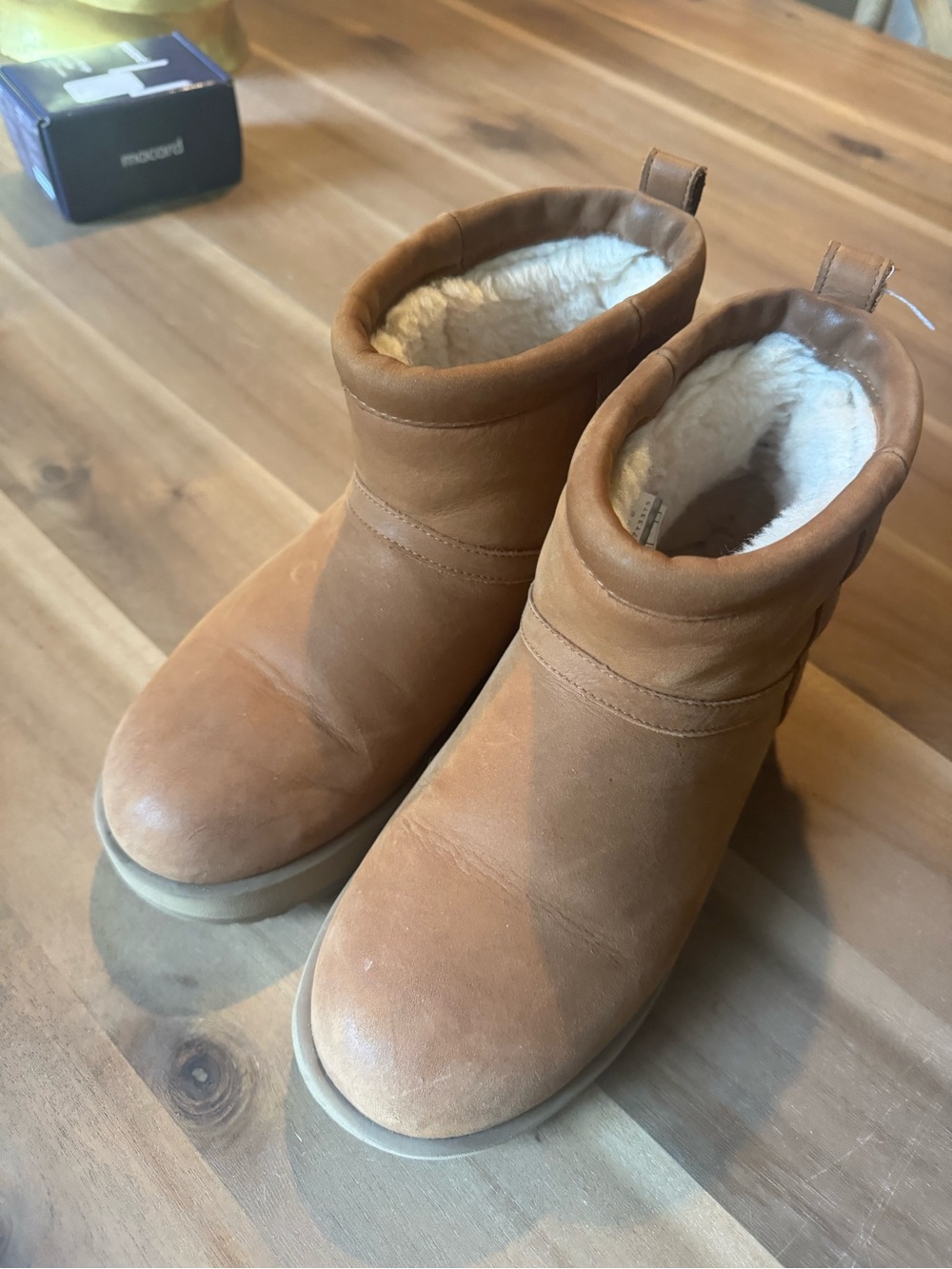 UGG Classic Mini Leather Waterproof Boot